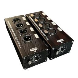 Extensor de cabo multi-rede, 4 canais, áudio XLR, extensor, transceptor para palco ao vivo, áudio, 1 par - Image 4