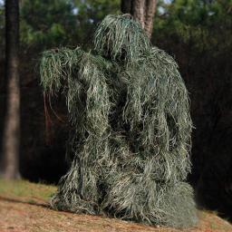 Fatos Ghillie masculinos, Vestuário de caça, Camuflagem do deserto, Fatos de caça, Cosplay Game, Jaqueta, Calças, Snipe, 3D, Camuflagem - Image 6