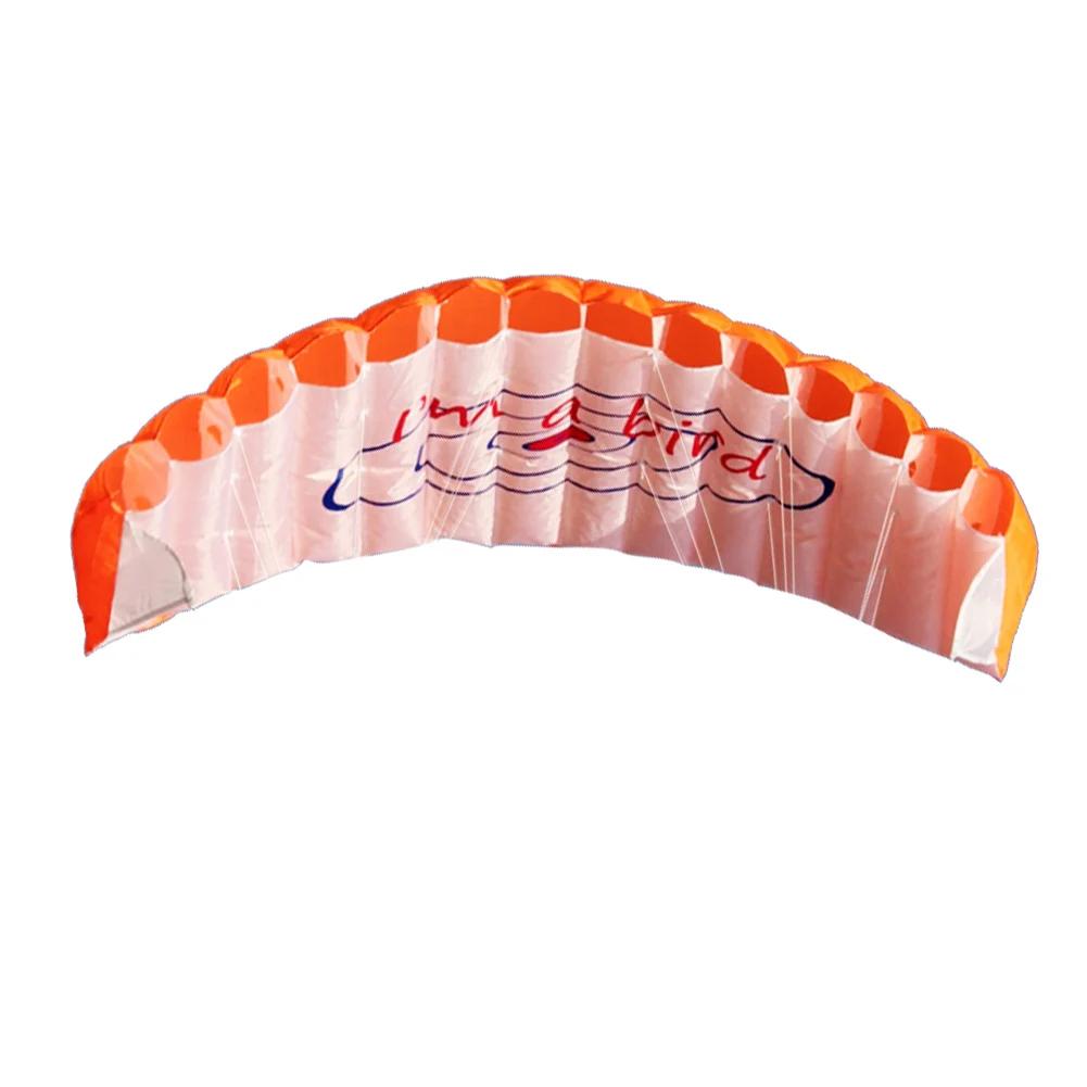 Dual Line Stunt Parachute para adultos e crianças, pipas voadoras de alta qualidade, profissional, grande, praia, diversão ao ar livre, 1,4 m - Image 1