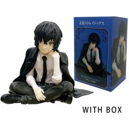 Coleção japonesa de estatuetas, FuRyu Bungo cães vadios, figura de imprensa Dazai Osamu Noodles, brinquedos fofos, 12cm - Image 5