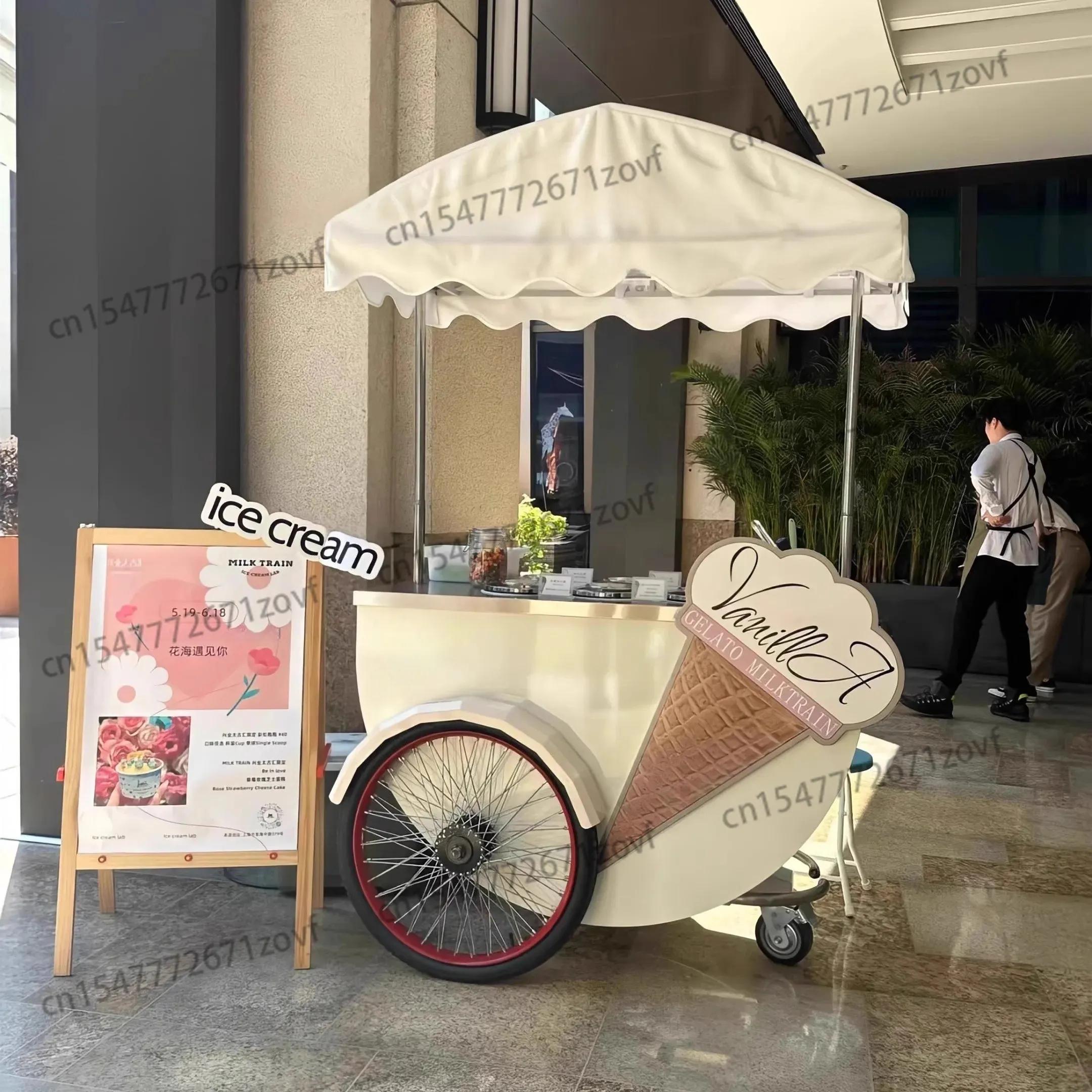 Carrinho de Sorvete Móvel para Eventos e Promoções