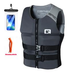 Casaco salva-vidas adulto Neoprene de alta qualidade, Colete flutuante portátil, Esportes aquáticos, Deriva, Natação à vela e Surf - Image 5