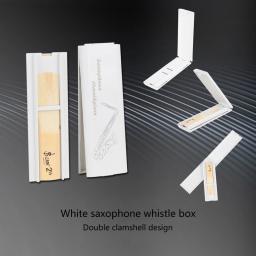 Recipiente palheta com tampa, estojo palheta para clarinete, suporte armazenamento oboé, estojo armazenamento - Image 2