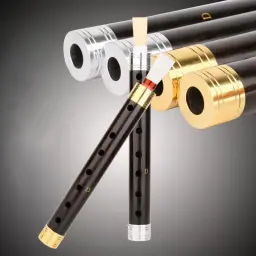 Guanzi-chinês sopro instrumento musical nacional ébano tubulação flauta AFGbB chave fácil de aprender com acessórios - Image 3