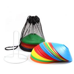 Cone de disco conjunto multi esporte formação espaço cones com suporte plástico para futebol bola jogo disco - Image 1