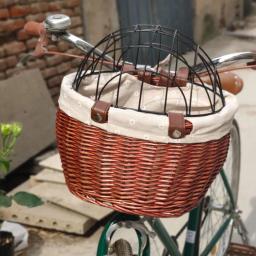 Suporte de cesta frontal de bicicleta para animais, bicicletas, compras, gato e cachorro - Image 1