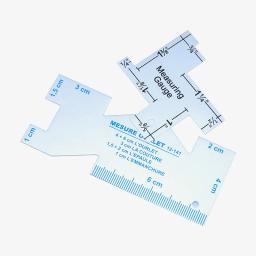 Patchwork Gauge Régua para Corte De Precisão Fácil, Medidor De Medição, Ferramenta De Costura De Roupas, Doméstico, Quilting, Costura - Image 1