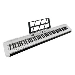 ABS Music Instrument com Pedal Interface, Silent Piano, Controlador de Teclado, Sintetizador, USB, MIDI APP, 88, ABS - Image 5