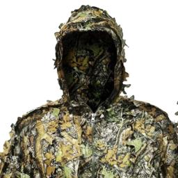 3D Leaves Ghillie Suit para adultos, jaqueta e calças com capuz, roupas de camuflagem para camping, caminhadas, birdwatching, caça, floresta, conjunto de roupas - Image 6