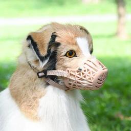 Focinho para cães de estimação, ajustável, respirável, capa para boca de cachorro, anti-aboiement, malha para cães, boca longa, uso para cachorros - Image 6