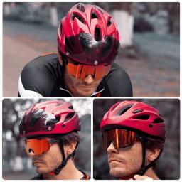 Capacete de bicicleta com luz LED para adulto, capacete de ciclismo leve, respirável, colorido, capacetes de bicicleta, acessórios, apto para 58-62cm - Image 5