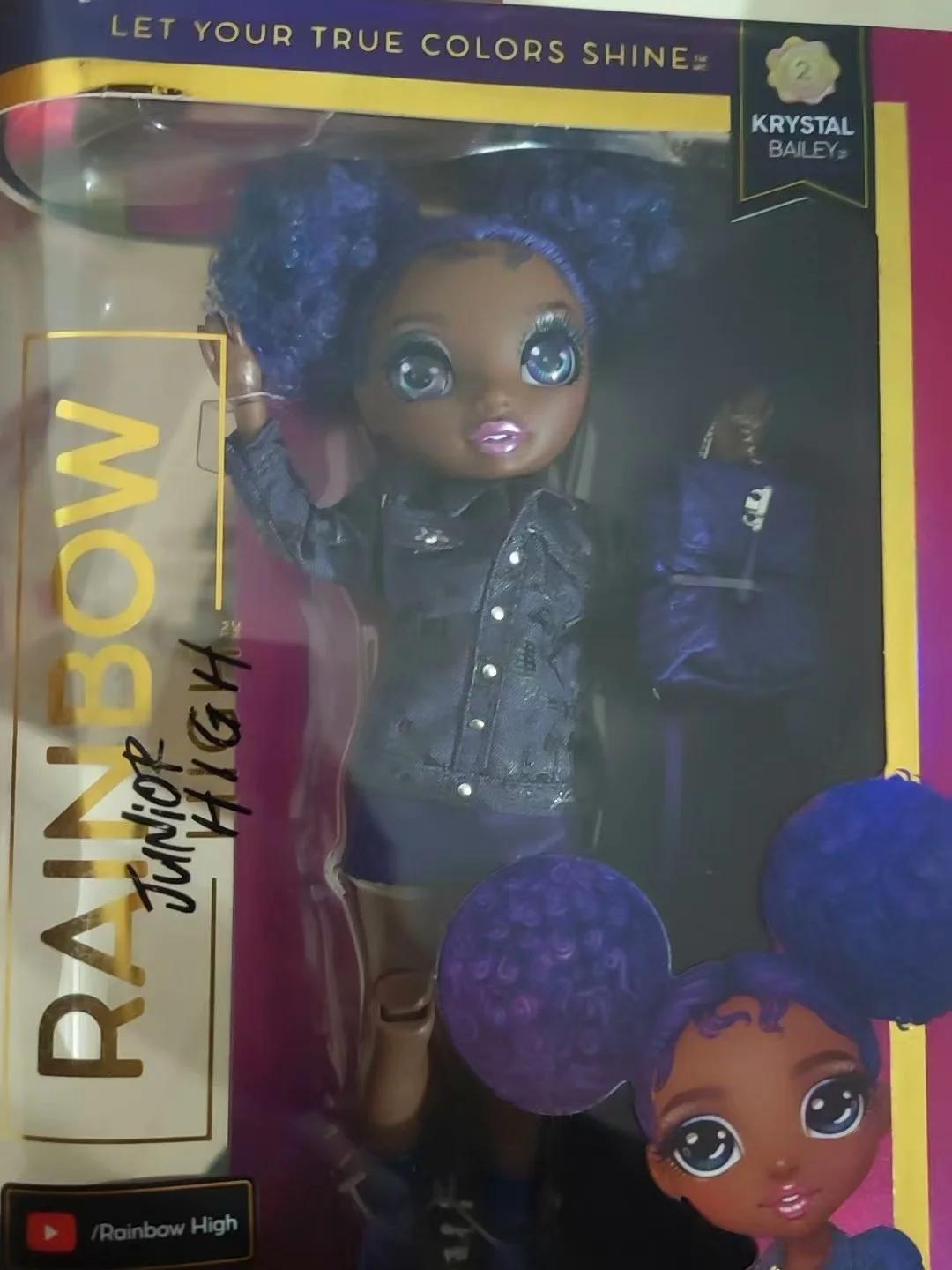 Personalização de design original moda vestir-se boneca arco-íris brinquedo alto para meninas - Image 1