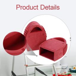 2 peças de tampas de escada de extensão botas de escada tampas superiores de escada - Image 5