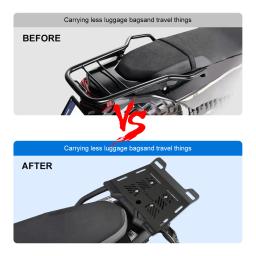 Motocicleta traseira alargamento Rack, Trilhos de bagagem, cauda Rack, Acessórios para GasGás, SM 700, ES, SM 700SM, ES700, SM700, 2022, 2023, 2024 - Image 2