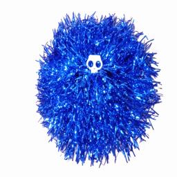 Metallic Color Cheerleader Pompon, Cheerleading Pom Poms, Jogo de esportes, Dança Vocal, Fábrica de Fontes do partido, 50g, 1Pc - Image 1