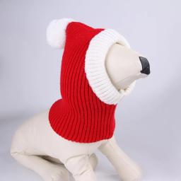 Chapéu de inverno quente para cães e gatos, acessórios para animais, gato, pequeno, médio, grande, vestir-se, suprimentos, Natal - Image 3