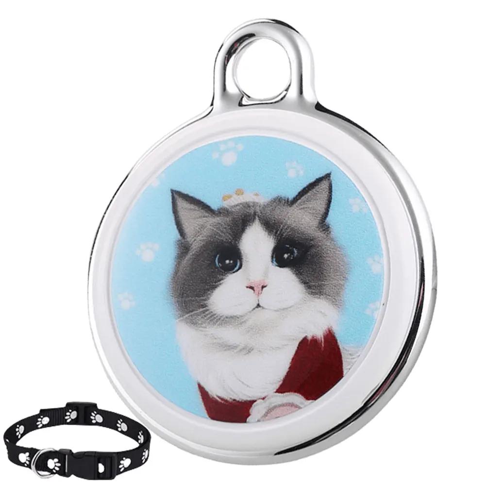 Dispositivo de rastreamento em tempo real para animais, coleira de cães e gatos, rastreador de atividades inteligentes à prova d'água para cães, gatos e crianças, chaveiro e bagagem - Image 1
