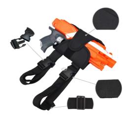 Crianças saco de cintura tático e dardo wrister kit para nerf armas n-strike elite série blaster - Image 1