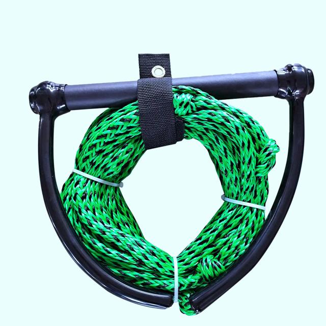 Corda de Esqui Aquático de 23m com Aperto para Wakeboard e Surf Tow Line, Ideal para Leash Cord