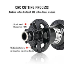 Koozer xm490 pro boost hub 15x110 12x148 mtb boost hub 28/32 buraco cubo micro/sram xd 12 velocidade ciclo roda aro hub com hg - Image 5