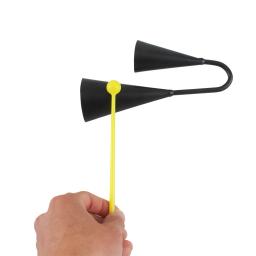 YOUZI do tradicional Agogo Bell com bastão, instrumento de percussão portátil com bastão para reunião familiar, dois tons - Image 5