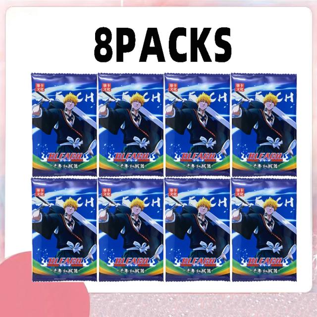 Coleção de Cartas do Anime Bleach: Caixa Booster da Guerra de Sangue dos Mil Anos, Jogo de Tabuleiro e Brinquedos Infantis, Presente Ideal para Crianças