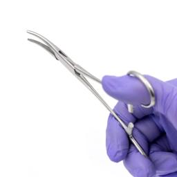 1pc Aço Inoxidável 14/16/18cm Suporte de Agulha Cirúrgica Odontológica Médica Fórceps Hemostático Braçadeira Reta/Cotovelo Ferramenta Cirúrgica - Image 4
