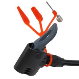 Bicicleta bomba de ar extensão tubo bomba mangueira bomba de ar conector acessórios bomba de bicicleta mangueira inflator acessórios - Image 6