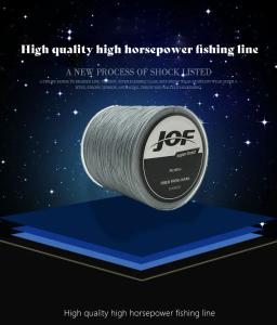 Linha de pesca trançada de 300M Linha de pesca multifilamento de 4 fios de alta resistência - Image 6