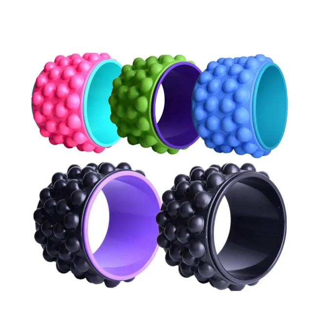 Rolo de Treinamento EVA Yoga Pilates - Roda de Coluna Premium