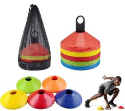 Cones De Futebol Definidos Para Crianças, Equipamento De Treinamento De Futebol, Cones De Disco Pro, Exercício De Agilidade, Obstáculos, Evitar, Acessórios Esportivos - Image 1