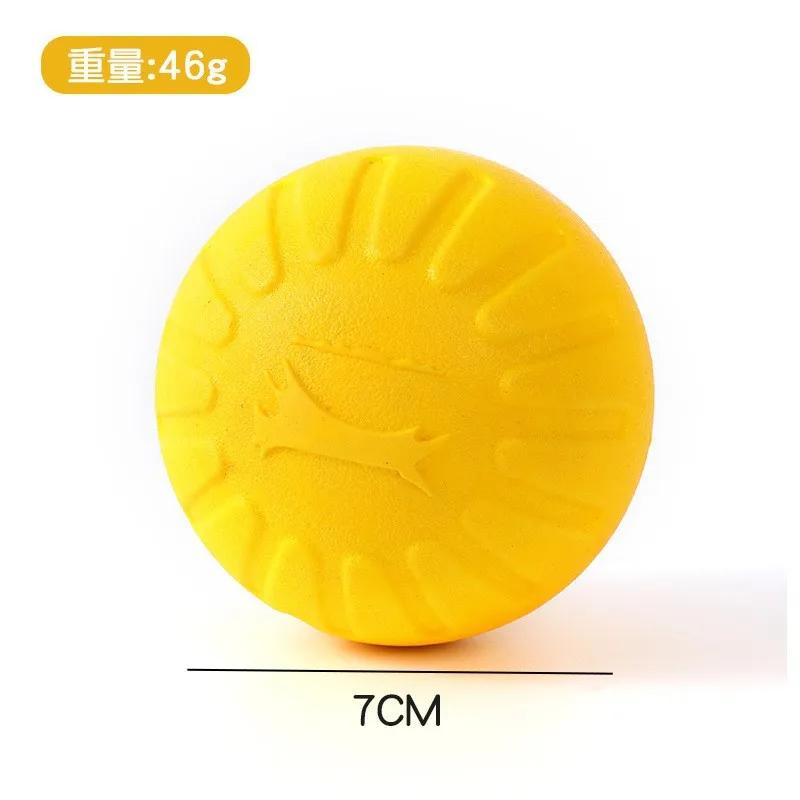 EVA-Pet produtos para cão, bola de corda elástica moedor de dente, puxar anel, treinamento, frisbee, corda, pet, local, atacado - Image 1