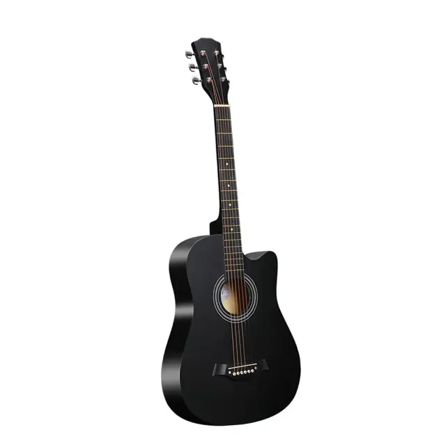 Guitarra Acústica de 38" Ideal para Adolescentes e Adultos - Aprenda a Tocar com Estilo