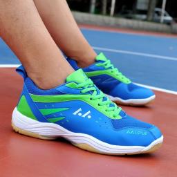 Tênis de cercas respiráveis antiderrapantes para homens e mulheres, sapatos de treinamento profissional, sapatos de competição, tamanho grande 36-45 - Image 4