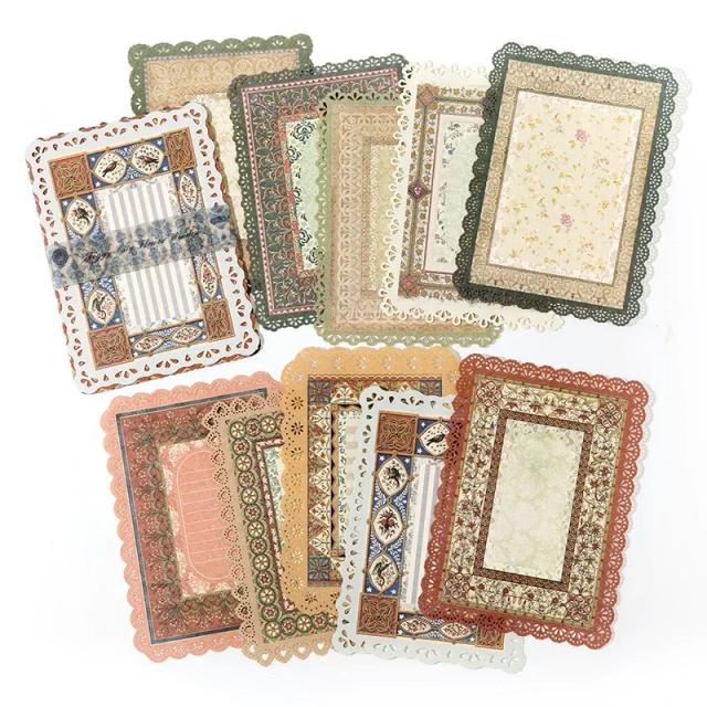 Kit de 10 Peças de Laços de Papel para Scrapbooking e Cartões Artesanais – Materiais DIY e Dicas Secretas