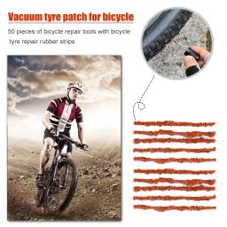 Tire Patch Strip para pneus de bicicleta, sem câmara, reparação, acessórios de ciclismo, estrada, mountain bikes, 1,5x50mm, 50pcs - Image 5