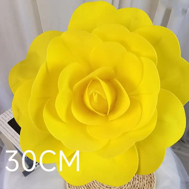 Alfinete Flor de Espuma para Mulheres - Corsage Elegante e Pinos de Colarinho Y2K para Casamento e Estilo Único