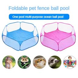 Vzz-gaiola dobrável para animal de estimação, gaiola para hamster, ouriço, filhote de cachorro, coelho, cobaia, pequenos animais, respirável - Image 2