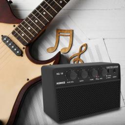 Amplificador portátil Bluetooth Mini guitarra elétrica, interface universal, amplificador profissional para a prática diária - Image 4