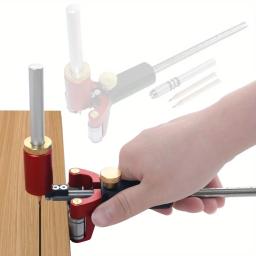 Multifuncional Roda Marcação Scriber Ferramenta, Dual-purpose Precisão Scriber, Barra de Metal Sólido, Ferramenta Scribe, Arco Linear - Image 4