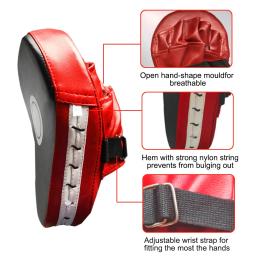 1/2PCS esteira de boxe, PU couro Taekwondo, Muay Thai, luvas de karatê, artes marciais mistas luvas de boxe, saco de boxe - Image 6