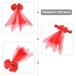 10 pçs/set cadeira de casamento decoração arco elástico cadeira faixas capa para festa de casamento hotel banquete evento decoração - Image 2