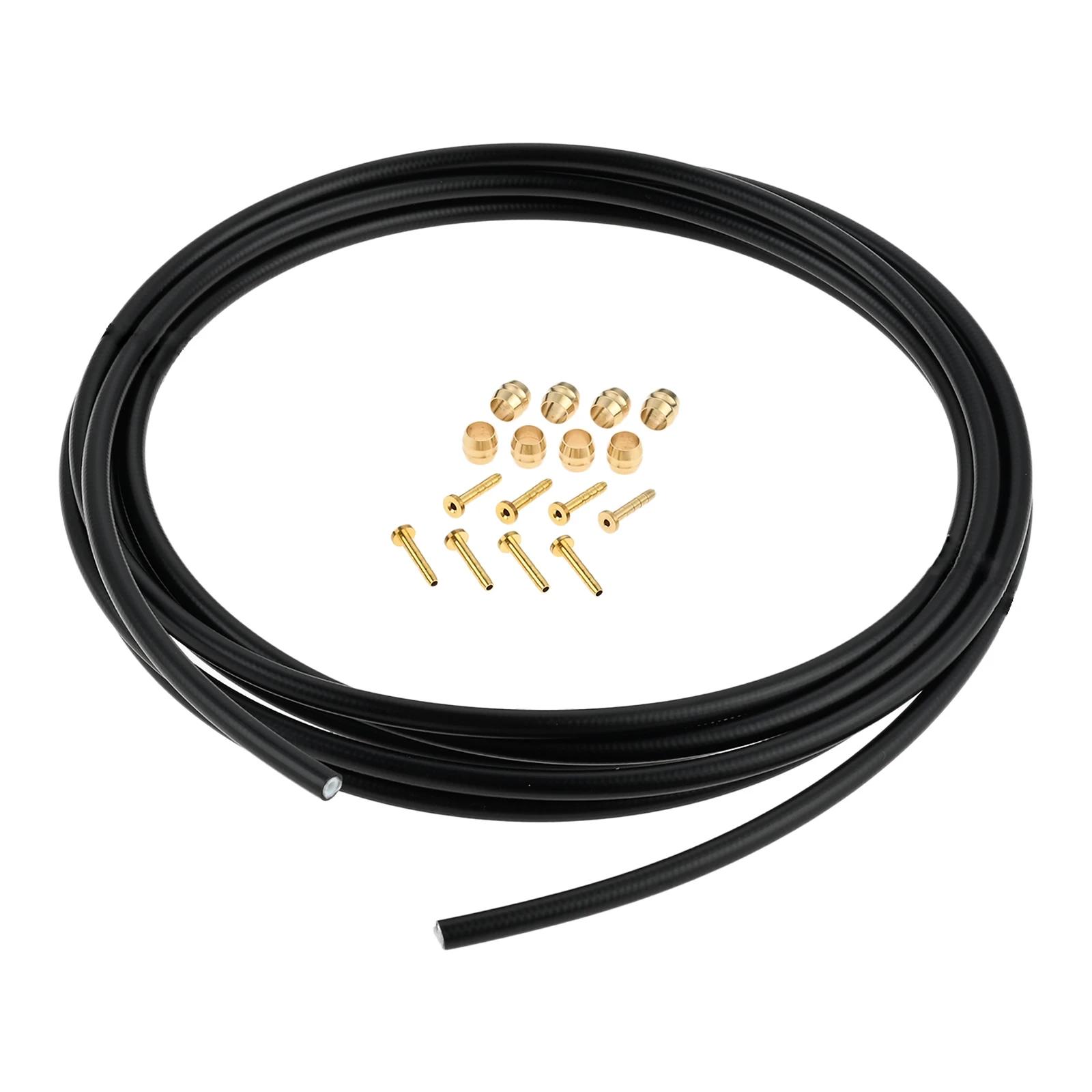 Mangueira de freio de bicicleta, Mangueira de óleo, Conector Olive, Compatível com Shimano M355, 446/615, Acessórios de bicicleta, 3m, 1 conjunto - Image 1