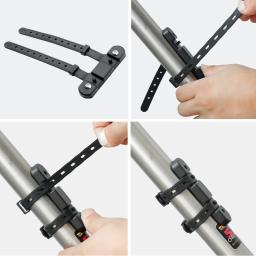 Gaiola De Garrafa De Água De Bicicleta, Suporte De Garrafa De Silicone, Suporte De Garrafa De Silicone, Straps Bike Seatpost, Fork Frame, Suporte De Montagem - Image 5
