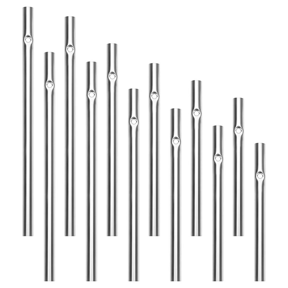 12pçs tubos de carrilhão de vento pendurados, tubos decorativos de sino de vento, tubos de suspensão diy para sinos de vento diy, sinos de vento de templo - Image 1