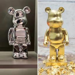 Imitação Folhas De Folhas De Ouro, DIY Artes Artesanato Em Pó De Papel, cola dourada, verniz à base de água, Toolkit Folha De Ouro - Image 6