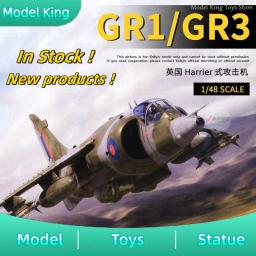 Em estoque kits de modelo de avião k48060 1/48 harrier gr1/gr3 kits de modelo de montagem brinquedos para modelo militar presentes de aniversário - Image 1