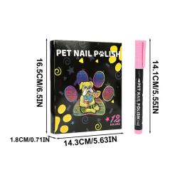 Quick Dry Nail Art Kit Manicure, Desenho Caneta, Pet Nail Art, Cães, Gatos, Papagaios, Coelhos e Outros Animais de Estimação - Image 6