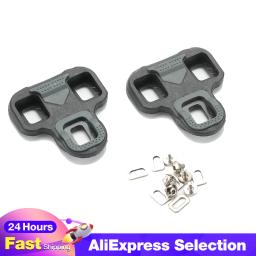 Preneiras de pedal de bicicleta, bicicleta de estrada, placa de travamento automático, sapatos de ciclismo ultraleves KEO, flutuantes para Wellgo RC7 - Image 1