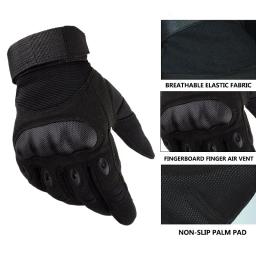 Luvas ao ar livre à prova de choque do esporte, Fitness, Musculação, Treinamento, Esportes, Exercício, Ciclismo, Caça - Image 3